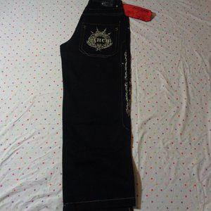 JNCO Jeans - Style 85 - Brand new - Grey logo - 34W x 34L